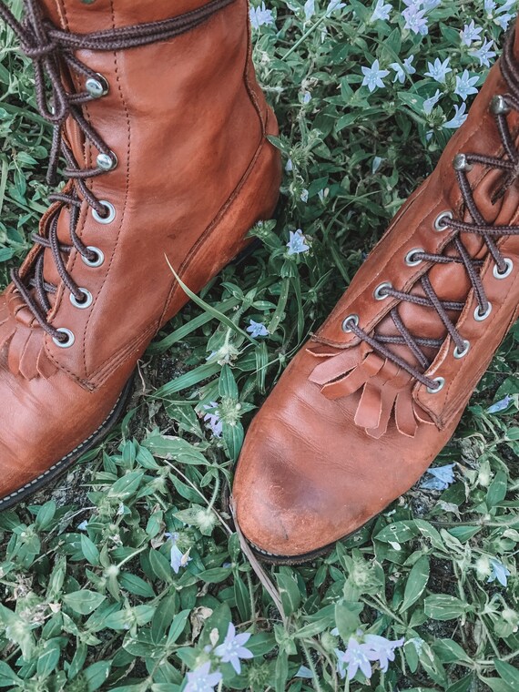 Vintage combat boots