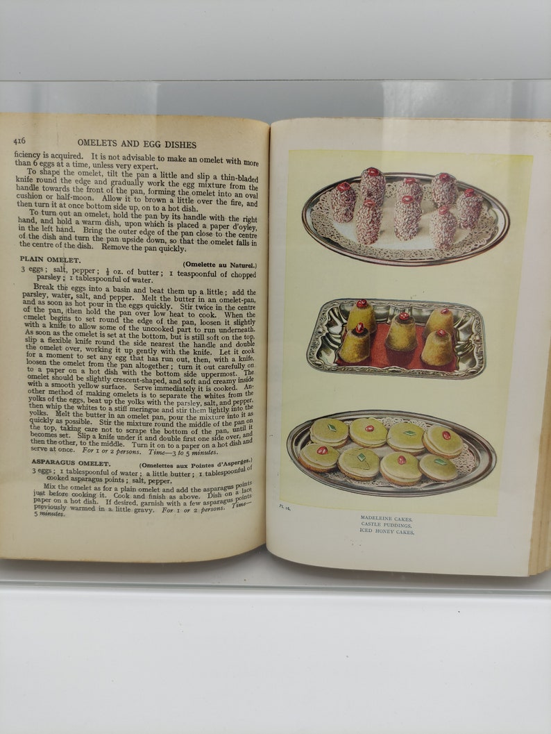 1934 Complete Illustrated Cookery Book. in Very Good Condition Etsy