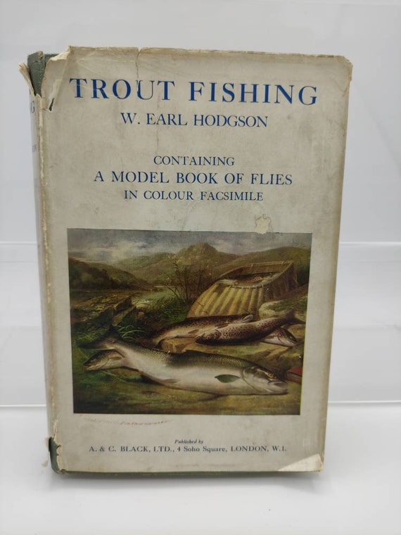 Rare Book Vintage Book Fishing Book Old Book Fishing Book 1925