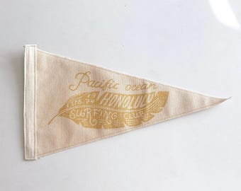 Honolulu Surfing Club Pennant