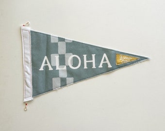 Aloha Canvas Pennant