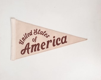 United States of America Pennant
