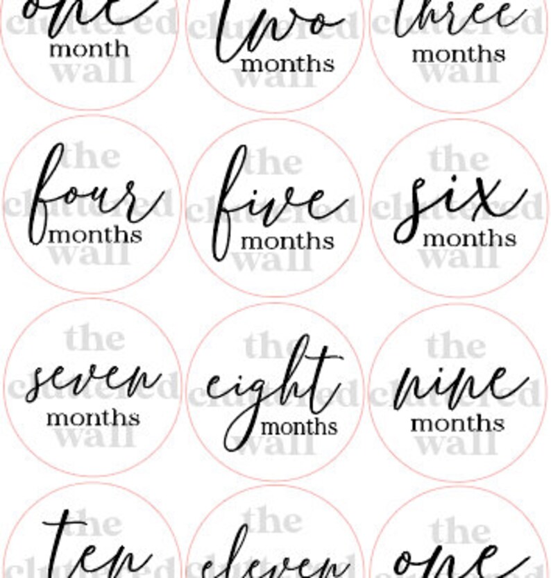 Free Free 296 Baby Milestone Cards Svg SVG PNG EPS DXF File