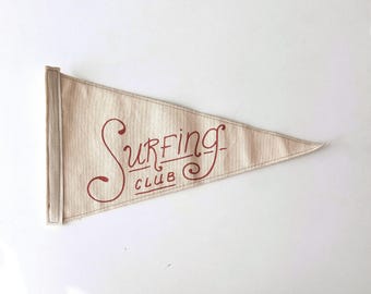 Surfing Club Canvas Penannt
