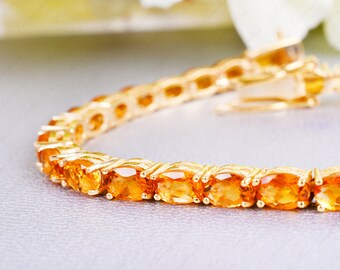 Etsy citrine hotsell bracelet