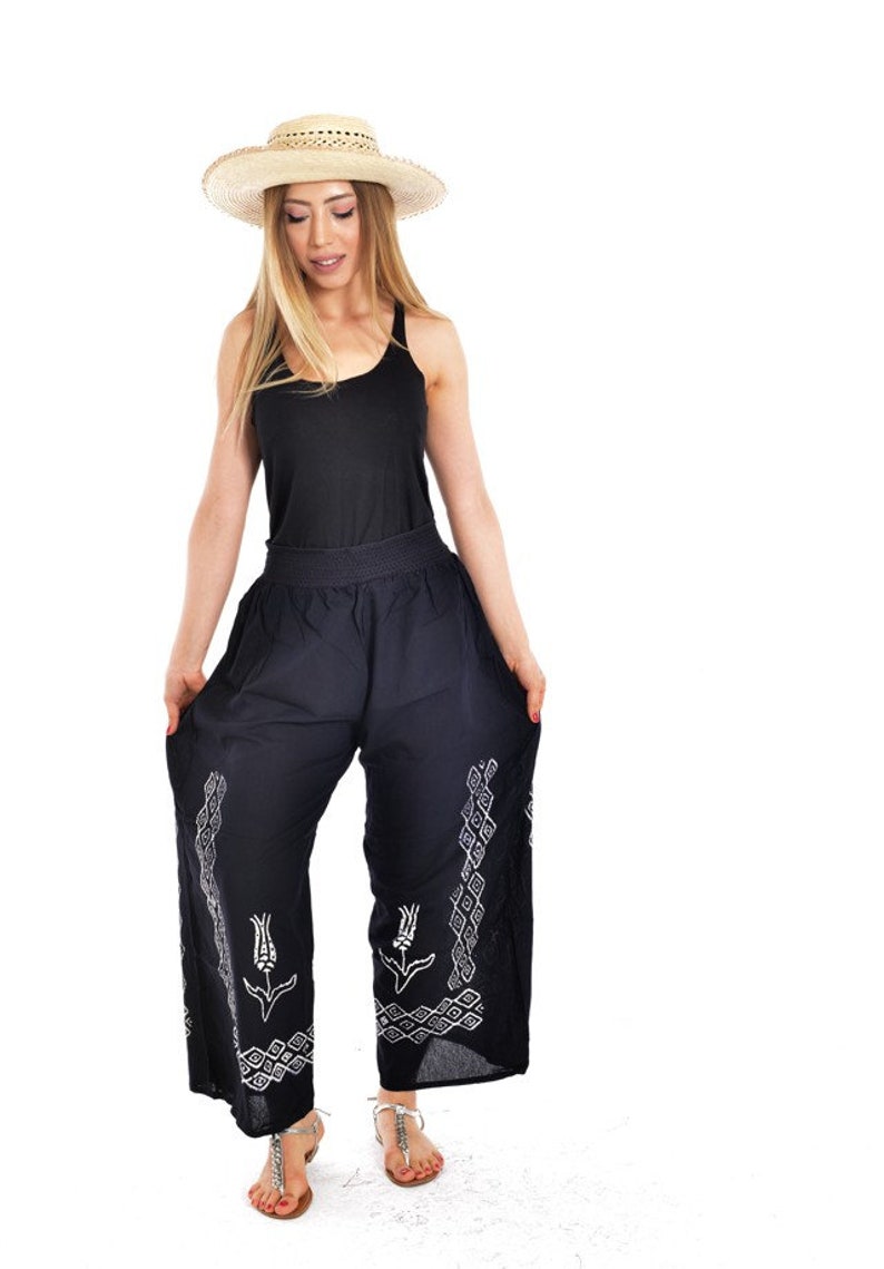 Natural pants women Natural Clothing Women yoga pants Palazzo pants Women pants Lounge pants Flow pants