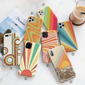 Retro rainbow case Xiaomi Mi 9 case Max 2 case Xiaomi Mi 11 Mi 10 Ultra Mi 9 Pro Mi8 MI 6 Redmi Note 10 Prime Redmi 5 Plus Poco X3 NFC in276