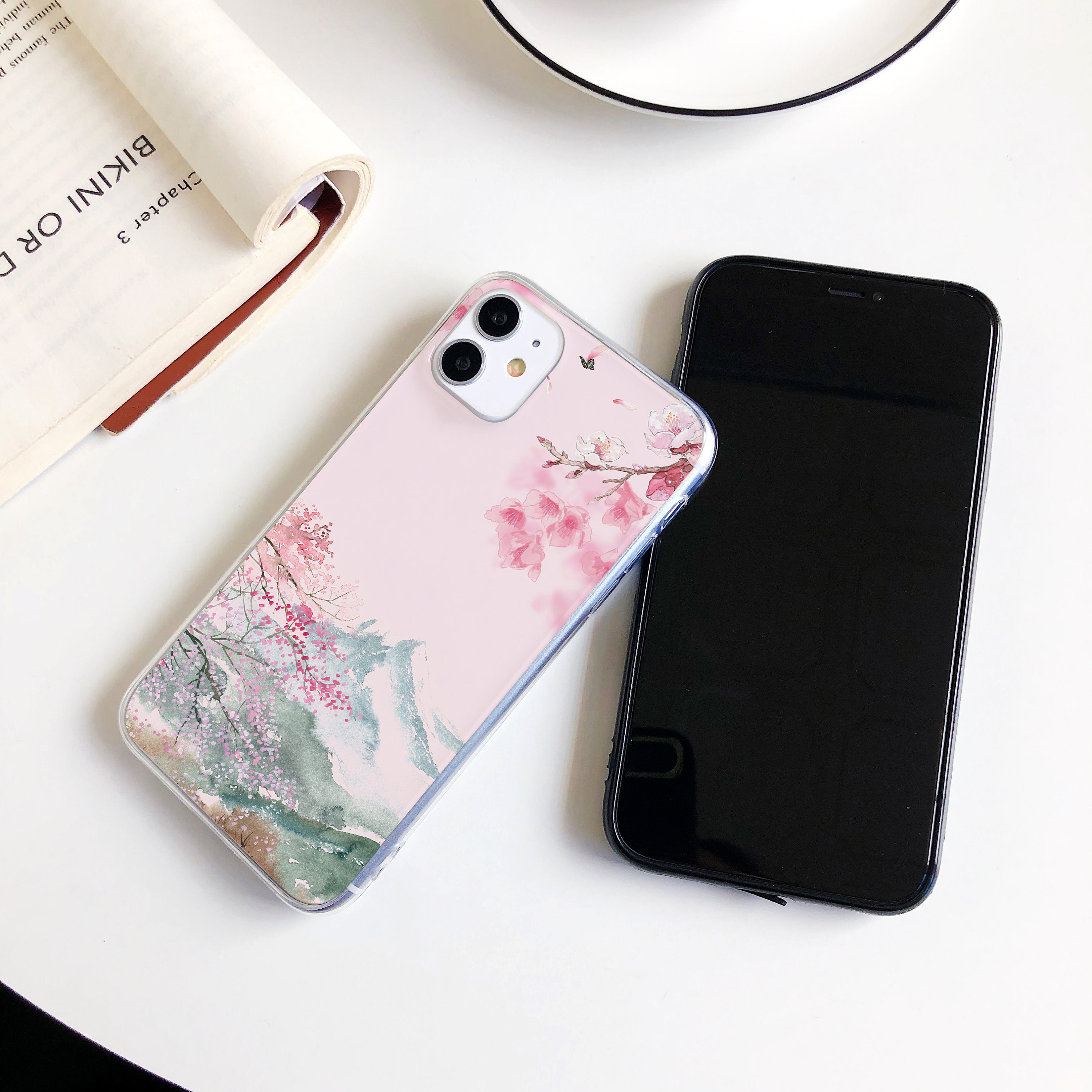 Cherry Blossoms Phone Case for iPhone 14 13 12 Pro Max 11 -  Norway