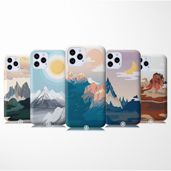 Mountain phone case for iPhone 14 pro max iPhone 13 Mini iPhone 12 11 Pro Max iPhone XR iPhone XS Max Apple iPhone X iPhone 7 8 Plus  in61