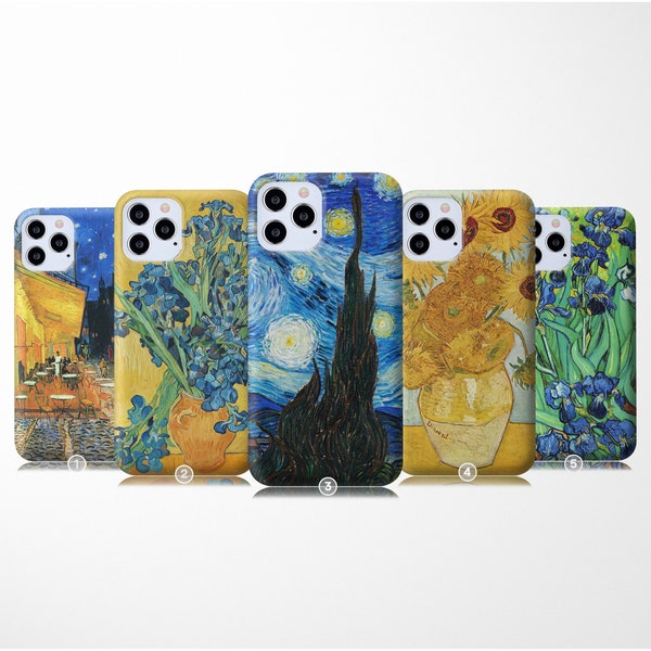 Van Gogh case for Samsung S23 S21 Ultra Samsung S7 S8 S9 S10 Samsung S20 FE 5g Note 8 9 10 20 GalaxyA9 Samsung Z Galaxy A52 5G A70 A90 in91