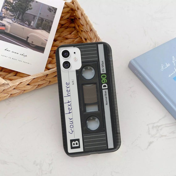 Cassette Tape Case for iPhone 14 12 11 Pro Max Case iPhone 13 Pro