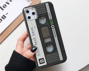 Cassette tape case for Samsung S23 FE S24 ultra S21 plus S8 S9 S10 Galaxy S20 FE 5g Note 8 9 10 20 Galaxy A14 A52 A51 A54 A50 A70 A90 in31