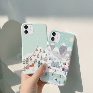 Christmas case for iPhone 14  13 Pro Max case iPhone 12 Mini iPhone 11 iPhone XR iPhone XS Max iPhone X Case iPhone 7 8 Plus iPhone 6 in304