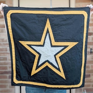 U.S. Army Logo FPP quilt pattern