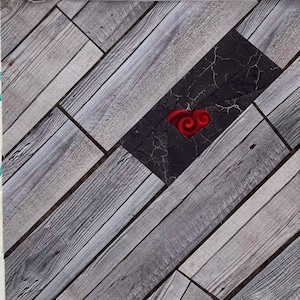 Il modello di blocco per quilt in cartapesta della Fondazione Edgar Allan Poe, cuore rivelatore