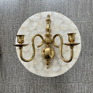 Vintage Brass Wall Sconce