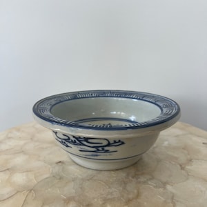 Vintage Japanese Porcelain Mt Fuji Bowl