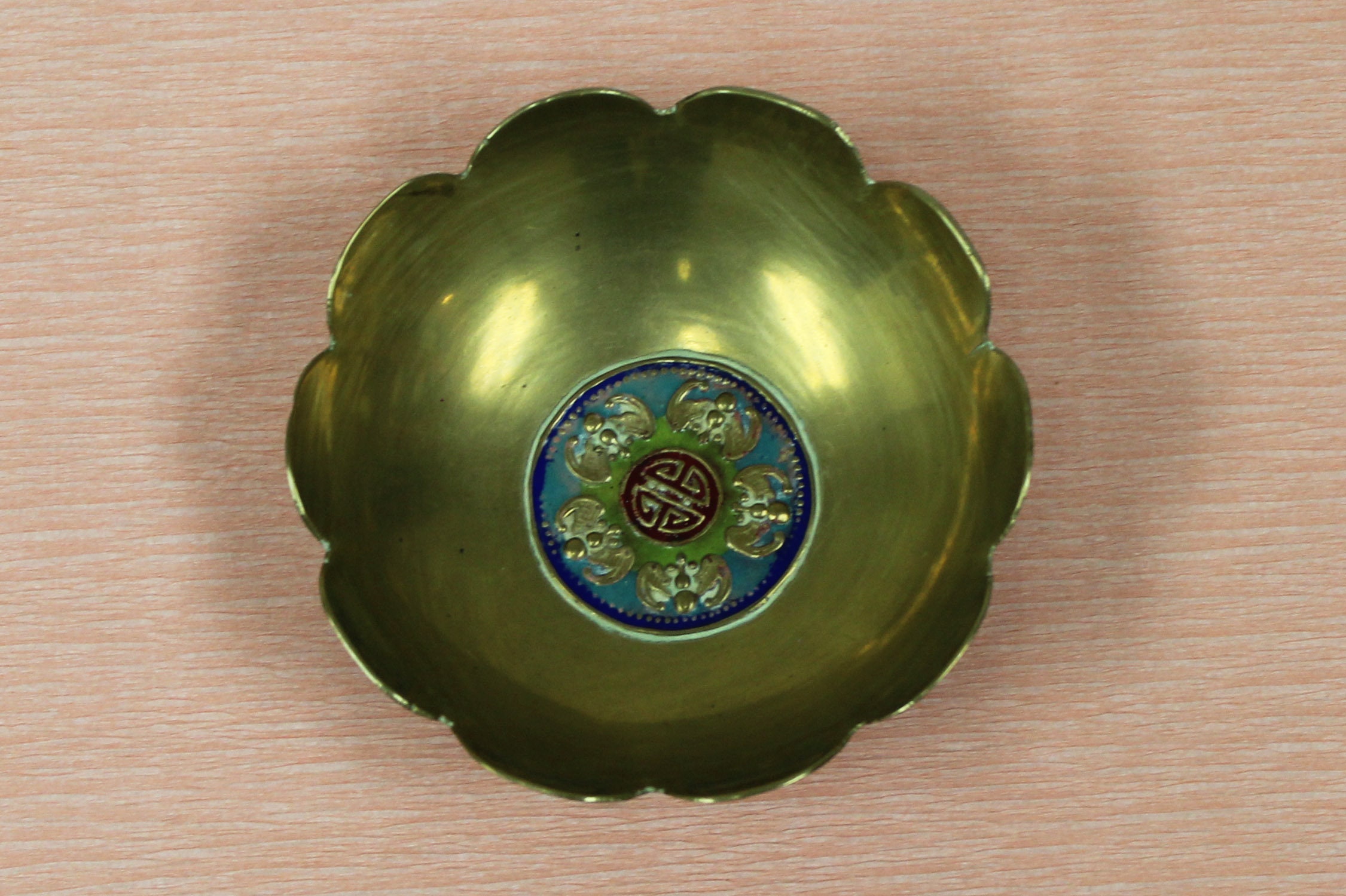 Chinese Brass Dish Etsy
