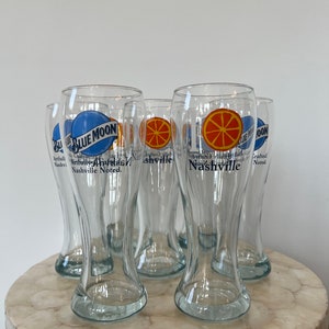 Blue Moon I Love Nashville Beer Glass Set