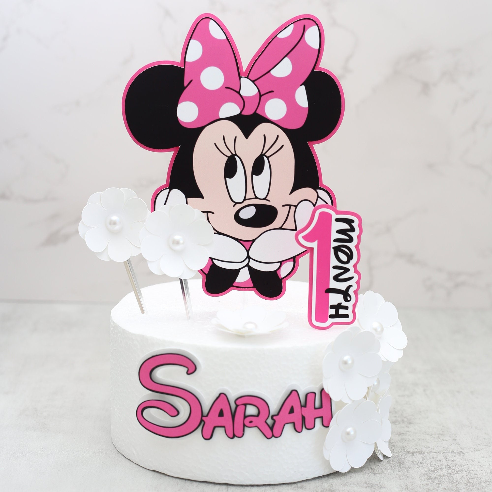 Minnie Mouse Cake Topper