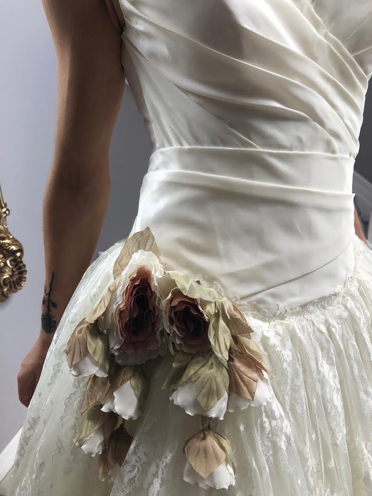 Off White Elegant Wedding Dress - Etsy