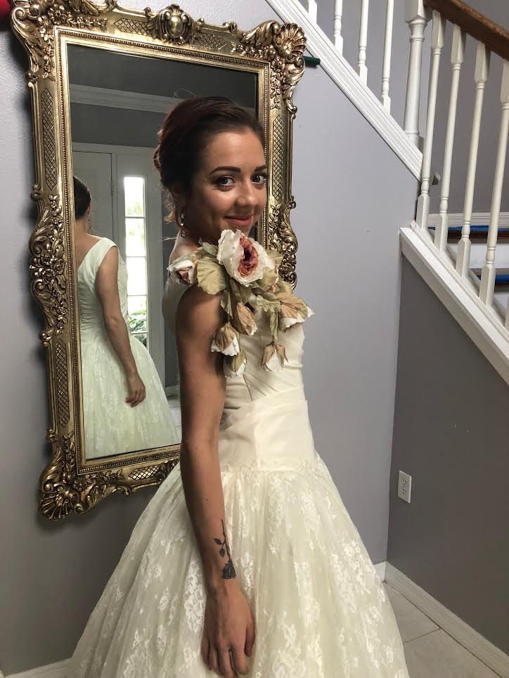 Off White Elegant Wedding Dress - Etsy