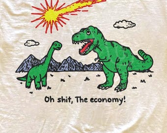 Funny Dinosaur T-shirt for Men Women Sarcastic Meme Shirt Gag Gift