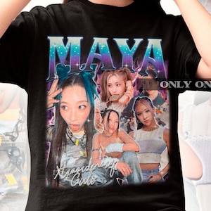 XG Maya Bootleg 90s Tee - xg Retro T-shirt - kpop Merch - Kpop Shirt - Jpop Shirt - Kpop Gift - XG Fan Tee - XG Maya Tee