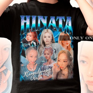 XG Hinata Bootleg 90s Tee - xg Retro T-shirt - kpop Merch - Kpop Shirt - Jpop Shirt - Kpop Gift - XG Fan Tee - XG Hinata Tee