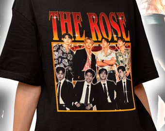 T-shirt classique rétro The Rose - chemise bootleg rose - t-shirt groupe de rock des années 90 - cadeau Kpop - Merch Rose - t-shirt hommage à la rose