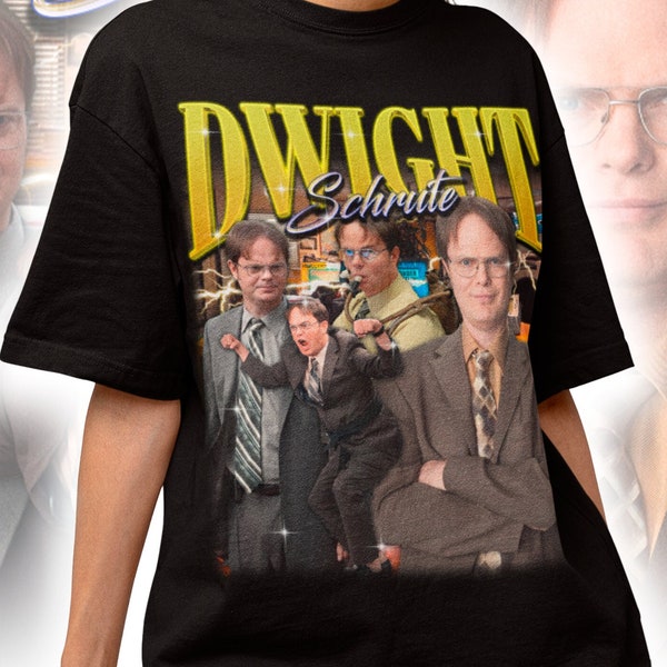 Retro DWIGHT SCHRUTE The Office T-shirt - Dwight Kurt Schrute Sweatshirt - Dwight Schrute The Office Shirt - Michael Scott Tee