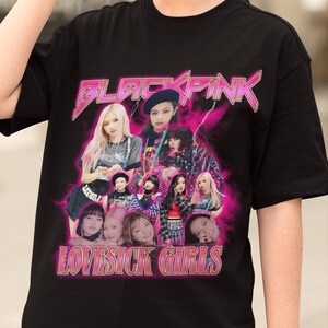 BLACKPINK Retro T-shirt V2 - Etsy