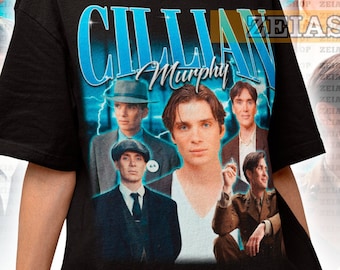 Chemise Cillian Murphy en édition limitée, t-shirt Cillian Murphy rétro des années 90, sweat-shirt Cillian Murphy, hommage à Cillian Murphy, acteur irlandais Cillian Murphy