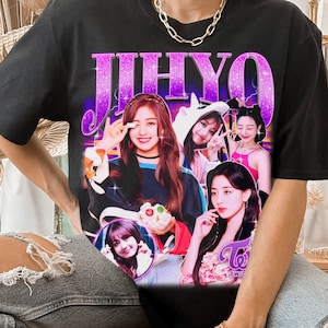 Twice Jihyo Retro Bootleg T-shirt Twice Shirt Kpop Shirt - Etsy