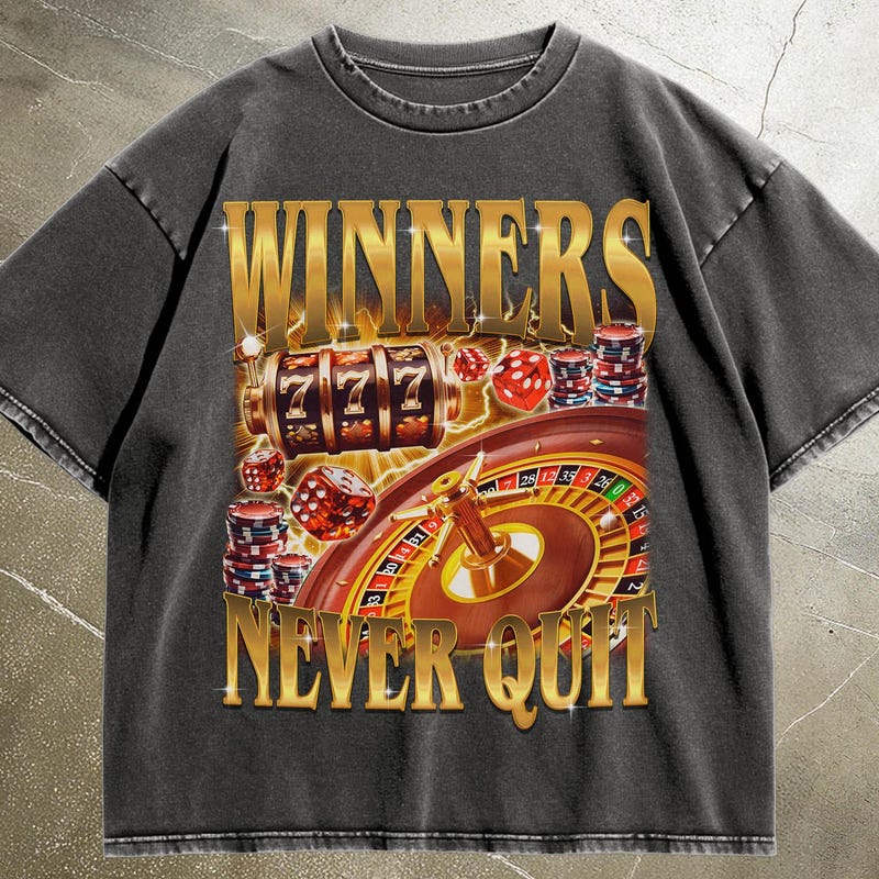 Winners Never Quit - Etsy