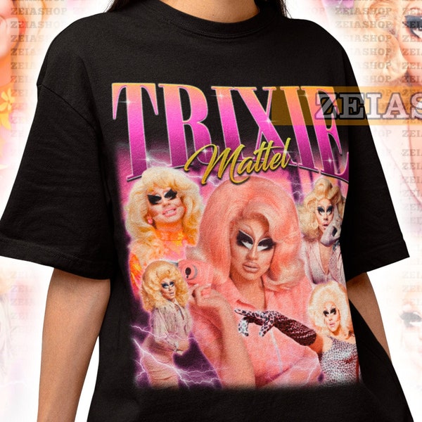 Limited Trixie Mattel Shirt, Trixie Mattel Tee, Trixie Mattel Sweatshirt & Hoodie, Trixie Mattel Homage, Trixie Mattel Fan Merch, Trixie Tee