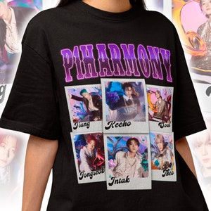 P1Harmony Collage Shirt - P1Harmony Kpop Sweater - P1Harmony Kpop Merch - P1Harmony Fan Gift - P1Harmony T-shirt - P1Harmony Tee