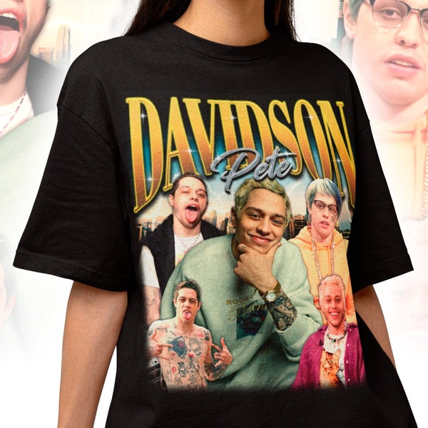 Chemise rétro PETE DAVIDSON - Sweat Pete Davidson - Pete Davidson Stand Up - Chemise comédien - Chemise drôle Pete Davison