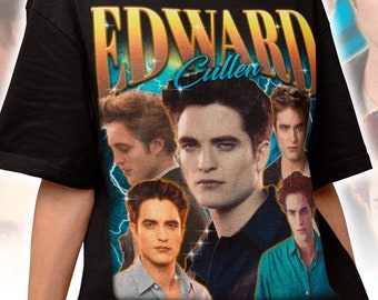 Edward Cullen Retro 90s Shirt - Edward Cullen Sweatshirt - Robert Pattinson T-shirt - Edward Cullen Fan Gift - Edward Cullen Merch