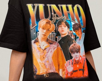 ATEEZ Yunho Retro 90s Tee - Ateez Shirt - Kpop T-shirt - Kpop Merch - Kpop Gift for her or him - Ateez Atiny Shirt - Kpop Bootleg Tee