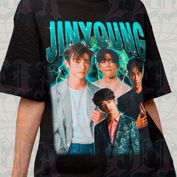 Got7 Jinyoung Retro Bootleg T-shirt - Got7 Kpop Tee - Kpop Merch - Kpop Gift for her or him - Got7 Retro Shirt