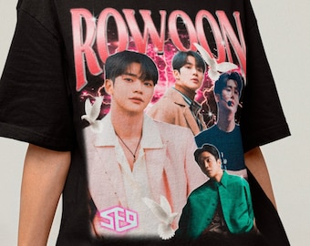 SF9 Rowoon Retro Bootleg T-shirt - Kpop Merch - Kpop Gift for her or him - Kpop Shirt - SF9 Retro Style Tee