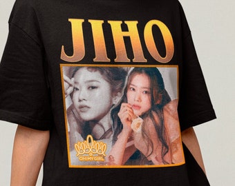 T-shirt classique rétro Jiho Oh my girl - chemise Oh my girl - produits dérivés Kpop - chemise Kpop - cadeau Kpop - t-shirt bootleg oh my girl