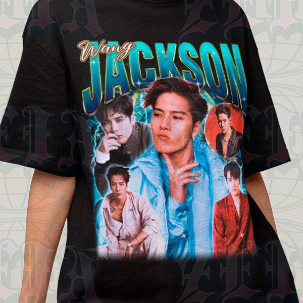 Got7 Jackson Wang Retro Bootleg T-shirt - Got7 Kpop Tee - Kpop Merch - Kpop Gift for her or him - Got7 Retro Shirt