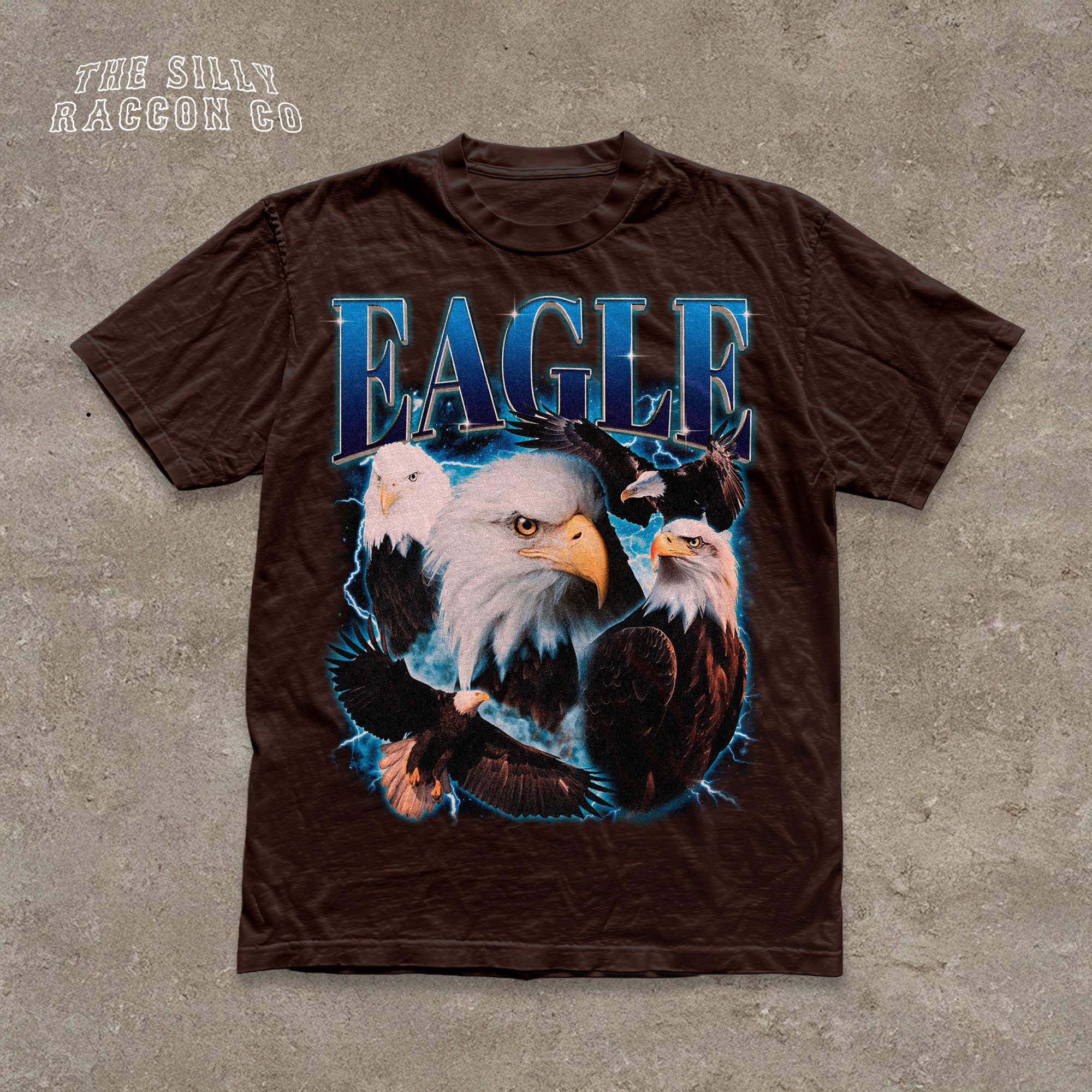 Vintage Eagle Graphic Shirt for Men Unisex, Patriotic American