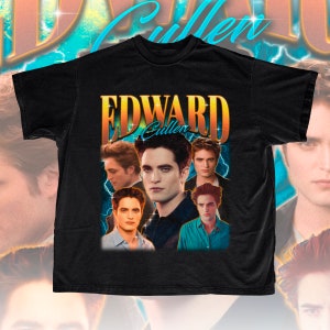 Edward Cullen Retro 90s Shirt Edward Cullen Sweatshirt Robert Pattinson T-shirt Edward Cullen Fan Gift Edward Cullen Merch image 2