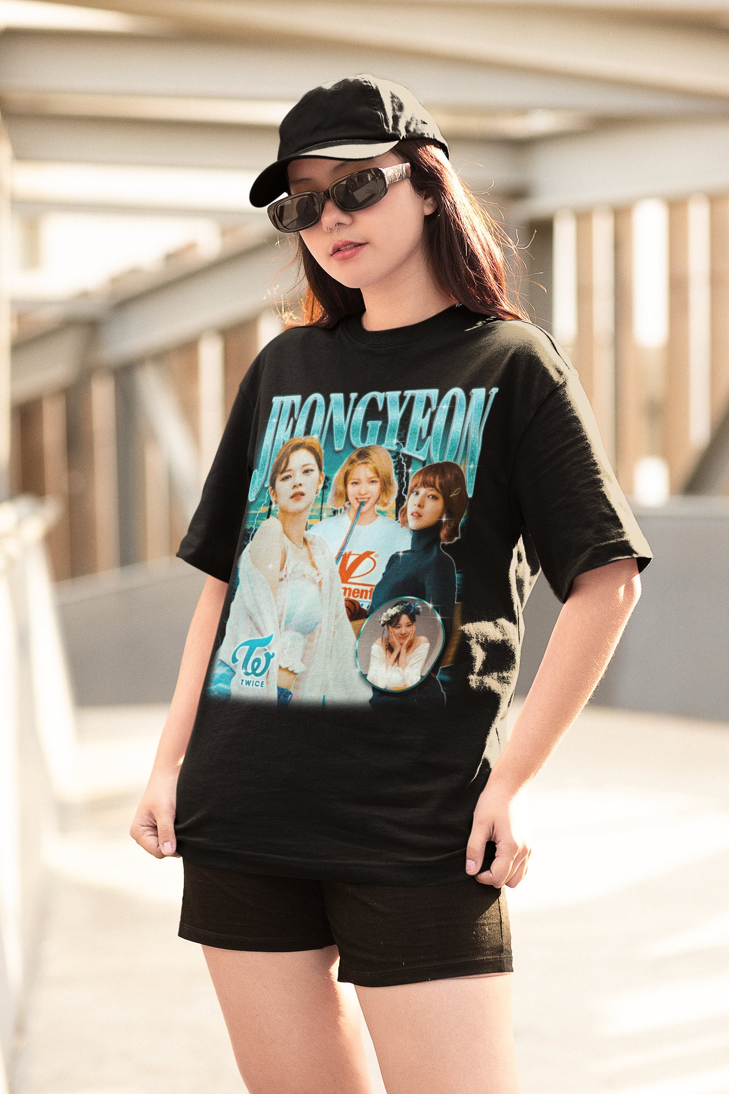 Jeong Yeon Vintage Style 90s Bootleg Unisex Sweatshirt - Teeruto
