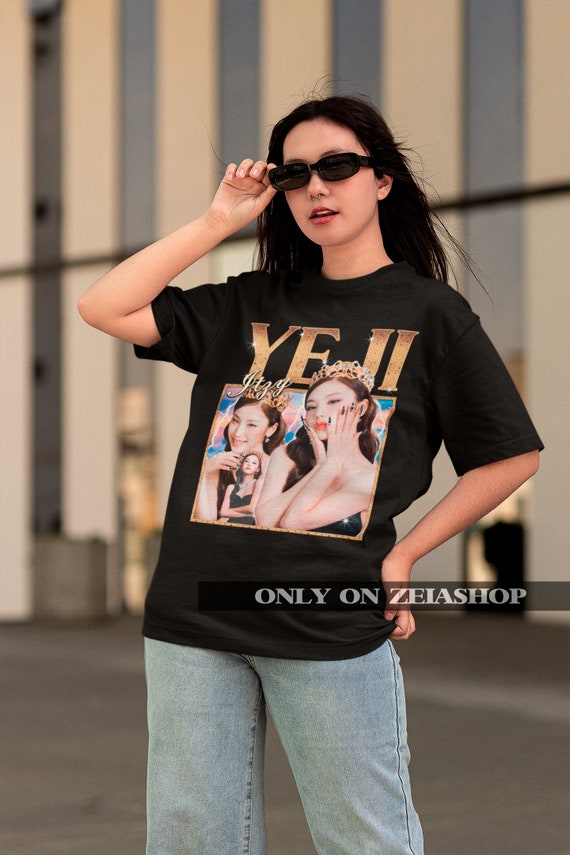 ITZY Yeji Shirt Checkmate Kpop Girlband Music Vintage Retro 