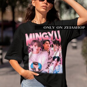 T-shirt Officiel 5th Anniversary Seventeen - Version Mingyu - Taille M Neuf Avec Étiquettes