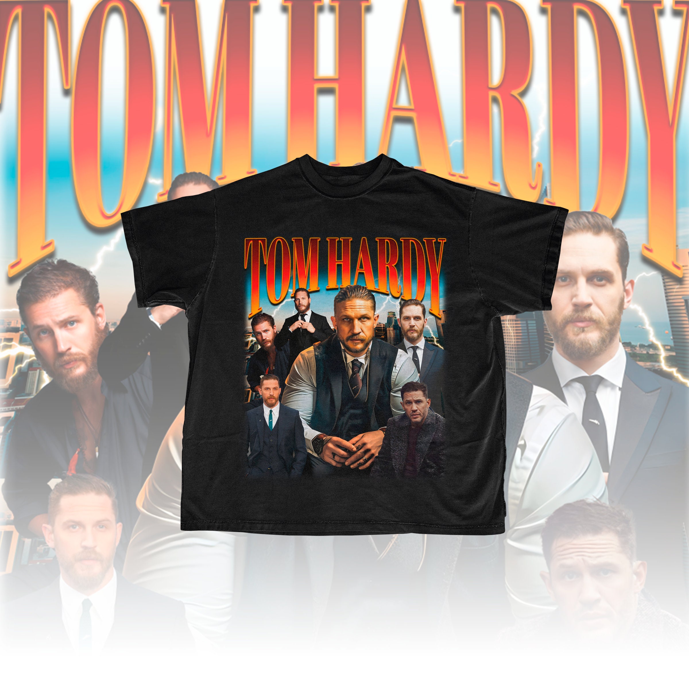 Tom Hardy Retro 90s Shirt Tom Hardy Sweatshirt Tom Hardy Fan Merch Tom Hardy Gift Tom Hardy Homage Tom Hardy Unisex Tee Etsy Canada